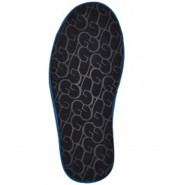 Men's Scuff Logo Slipper Blue $53.90 Shoes