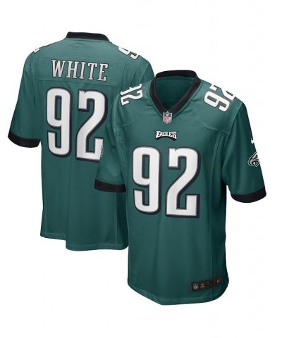 Men's Reggie White Midnight Green Philadelphia Eagles Game Retired Player Jersey $67.20 Jersey