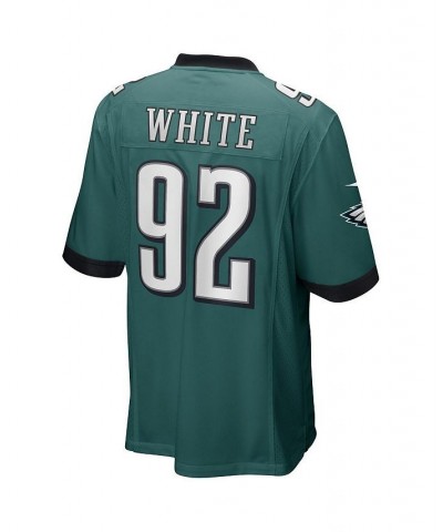 Men's Reggie White Midnight Green Philadelphia Eagles Game Retired Player Jersey $67.20 Jersey