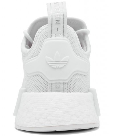 Women's NMD R1 Primeblue Casual Sneakers White $72.85 Shoes