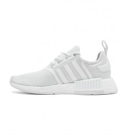 Women's NMD R1 Primeblue Casual Sneakers White $72.85 Shoes