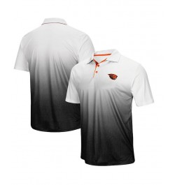 Men's Gray Oregon State Beavers Magic Team Logo Polo Shirt $18.40 Polo Shirts