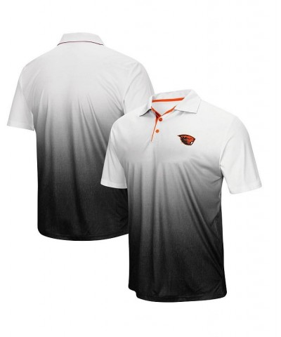 Men's Gray Oregon State Beavers Magic Team Logo Polo Shirt $18.40 Polo Shirts