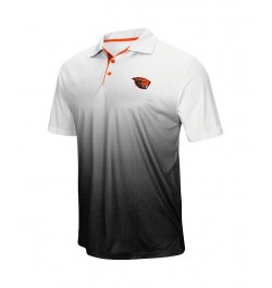 Men's Gray Oregon State Beavers Magic Team Logo Polo Shirt $18.40 Polo Shirts