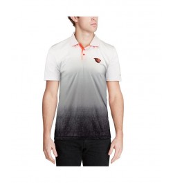 Men's Gray Oregon State Beavers Magic Team Logo Polo Shirt $18.40 Polo Shirts