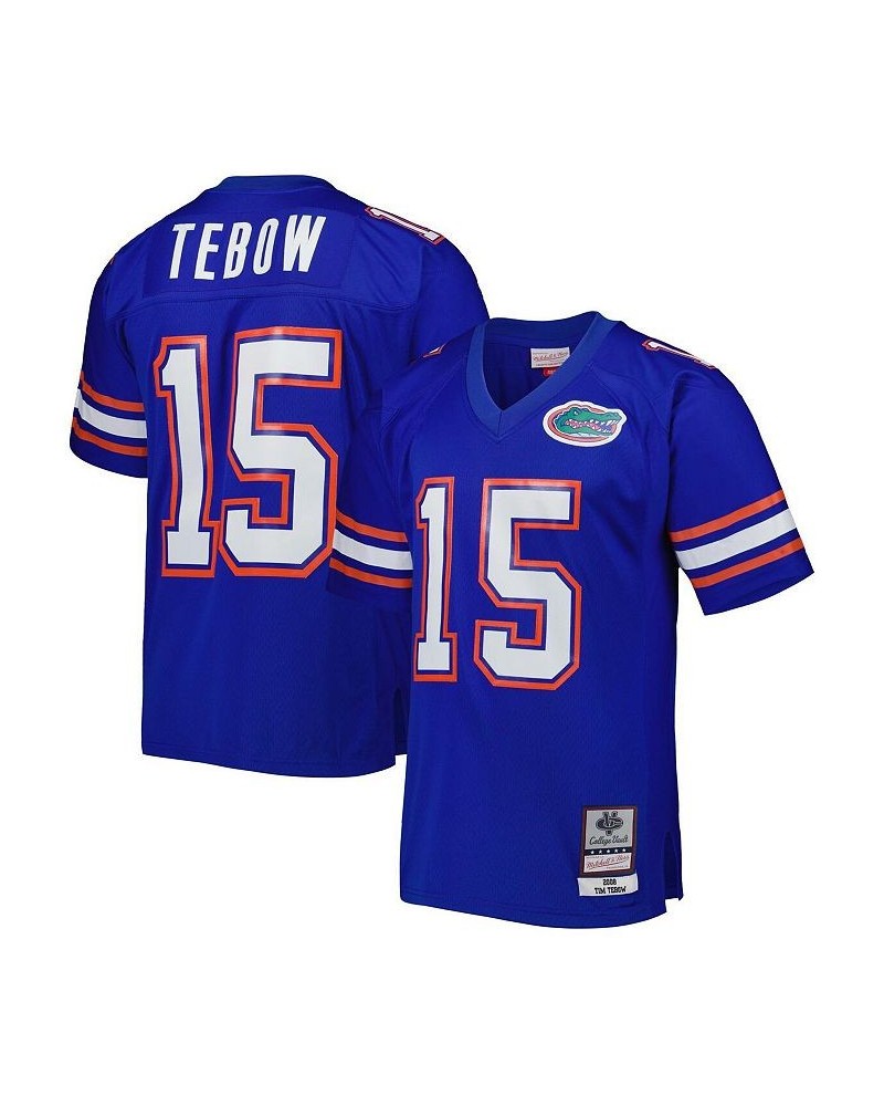 Men's Tim Tebow Royal Florida Gators Big and Tall Legacy Jersey $68.00 Jersey