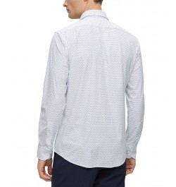 BOSS Men's Regular-Fit Performance Shirt White $47.36 Shirts