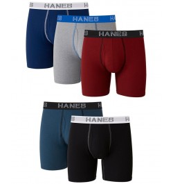 Men's 5-Pk. Ultimate Stretch Boxer Briefs Multi $14.40 Underwear