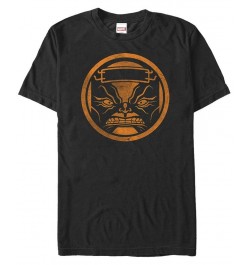 Marvel Men's M.O.D.O.K. Orange Organism Logo Short Sleeve T-Shirt Black $17.50 T-Shirts