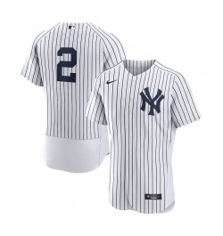 Men's Derek Jeter White/Navy New York Yankees Home Authentic Player Jersey $139.50 Jersey