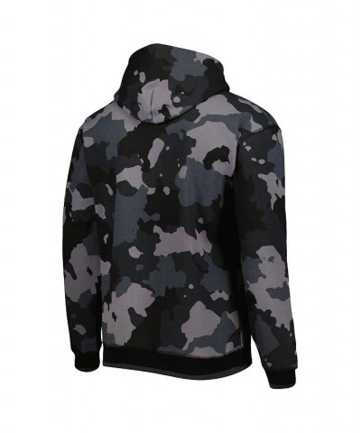 Men's Black Pittsburgh Steelers Camo Pullover Hoodie $51.83 Sweatshirt