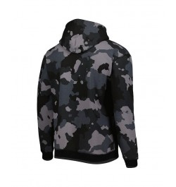 Men's Black Pittsburgh Steelers Camo Pullover Hoodie $51.83 Sweatshirt