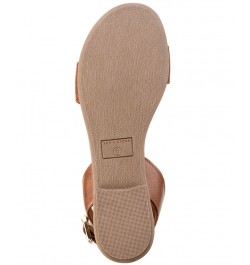 Miiah Flat Sandals Brown $26.18 Shoes