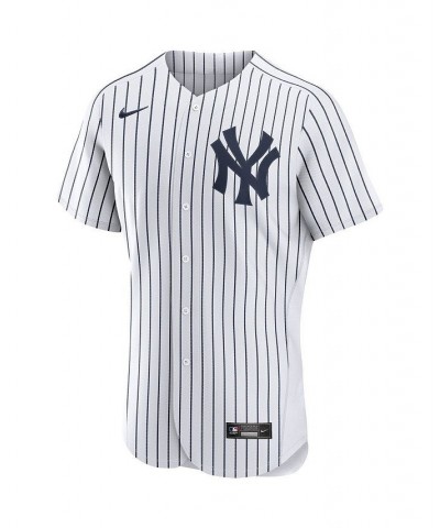 Men's Derek Jeter White/Navy New York Yankees Home Authentic Player Jersey $139.50 Jersey