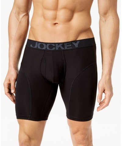 Men's Big Man RapidCool Midway Briefs Black $12.99 Underwear