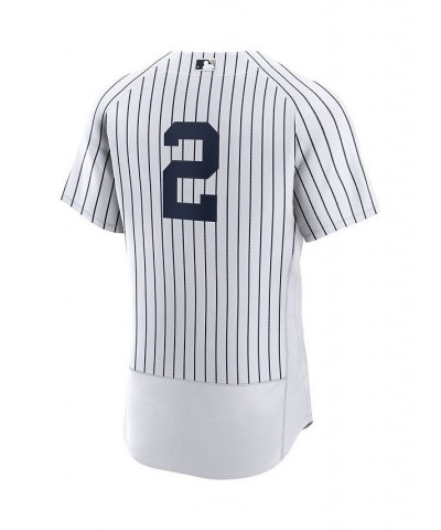 Men's Derek Jeter White/Navy New York Yankees Home Authentic Player Jersey $139.50 Jersey