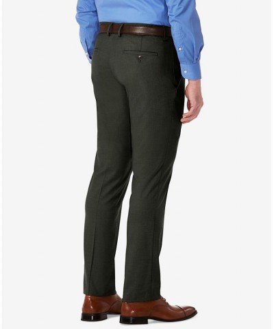 Men's Slim-Fit Stretch Dress Pants Dark Gray Heather $25.43 Pants