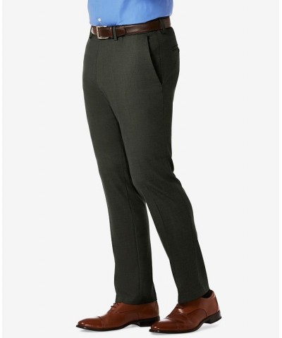 Men's Slim-Fit Stretch Dress Pants Dark Gray Heather $25.43 Pants