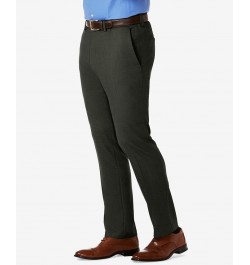 Men's Slim-Fit Stretch Dress Pants Dark Gray Heather $25.43 Pants