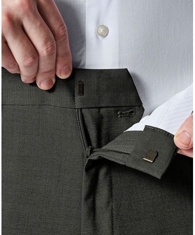 Men's Slim-Fit Stretch Dress Pants Dark Gray Heather $25.43 Pants