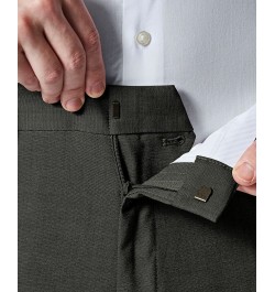 Men's Slim-Fit Stretch Dress Pants Dark Gray Heather $25.43 Pants