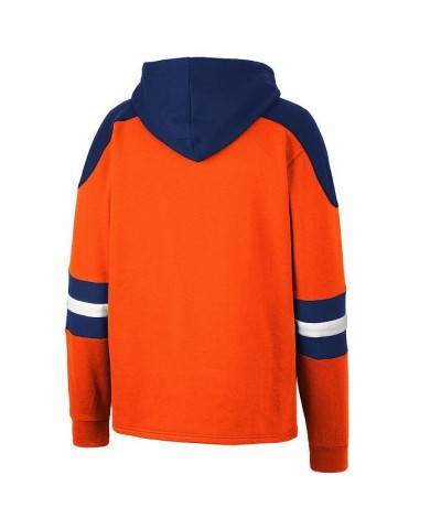 Men's Orange Syracuse Orange Lace-Up 4.0 Pullover Hoodie $32.25 Sweatshirt