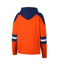 Men's Orange Syracuse Orange Lace-Up 4.0 Pullover Hoodie $32.25 Sweatshirt