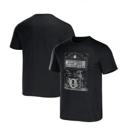 Men's NFL x Darius Rucker Collection by Black Detroit Lions Band T-shirt $19.43 T-Shirts