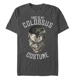 Marvel Men's Colossus Halloween Costume Short Sleeve T-Shirt Gray $19.94 T-Shirts