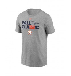 Men's Heather Gray Houston Astros 2022 World Series Icon T-Shirt $19.74 T-Shirts