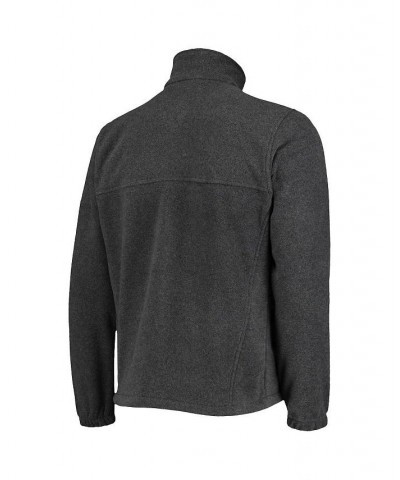 Men's San Antonio Spurs Heathered Charcoal Flanker Full-Zip Jacket $45.60 Jackets