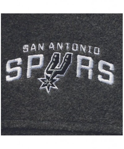 Men's San Antonio Spurs Heathered Charcoal Flanker Full-Zip Jacket $45.60 Jackets