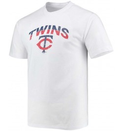 Men's White and Navy Minnesota Twins Gateway T-shirt and Boxer Shorts Sleep Set $27.50 Pajama