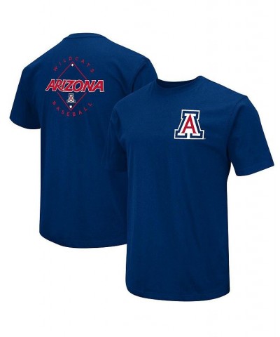 Men's Navy Arizona Wildcats Baseball On-Deck 2-Hit T-shirt $23.99 T-Shirts