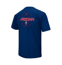 Men's Navy Arizona Wildcats Baseball On-Deck 2-Hit T-shirt $23.99 T-Shirts