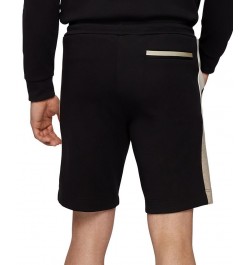 BOSS Men's Cotton-Blend Regular-Fit Shorts Black $60.00 Shorts