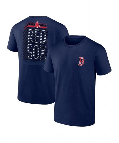 Men's Branded Navy Boston Red Sox Iconic Bring It T-shirt $20.58 T-Shirts