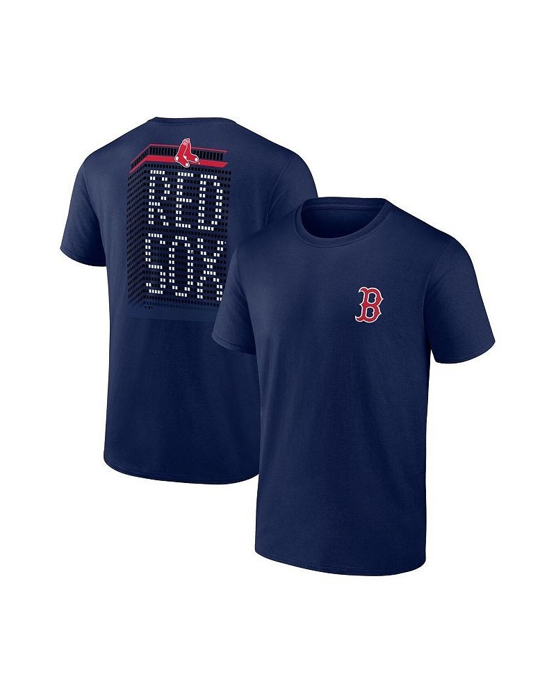 Men's Branded Navy Boston Red Sox Iconic Bring It T-shirt $20.58 T-Shirts