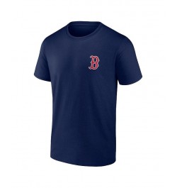 Men's Branded Navy Boston Red Sox Iconic Bring It T-shirt $20.58 T-Shirts