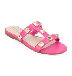 Women's Kendall Studded Sandals PD04 $36.00 Shoes