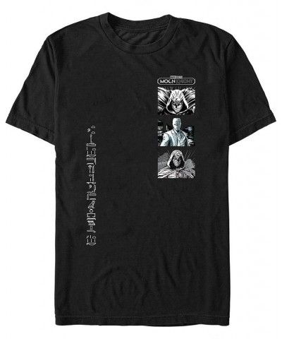 Men's Moon Knight Mk Boxes Short Sleeve T-shirt Black $19.24 T-Shirts