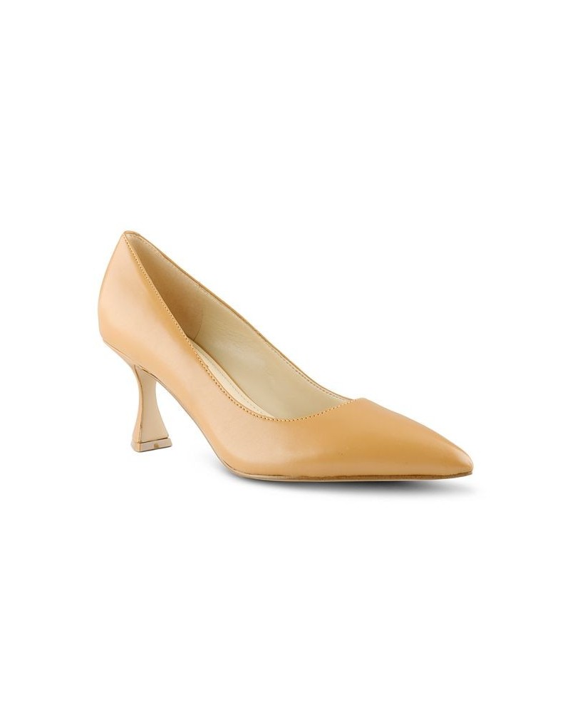 Women's Workin Pointy Toe Pumps Tan/Beige $44.55 Shoes