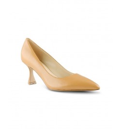 Women's Workin Pointy Toe Pumps Tan/Beige $44.55 Shoes