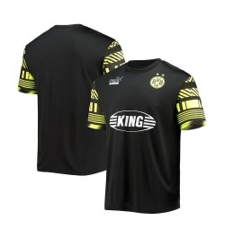 Men's Black Borussia Dortmund Ftblheritage Jersey $42.30 Jersey