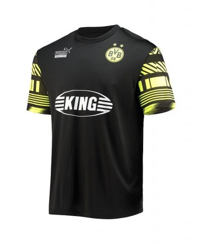 Men's Black Borussia Dortmund Ftblheritage Jersey $42.30 Jersey