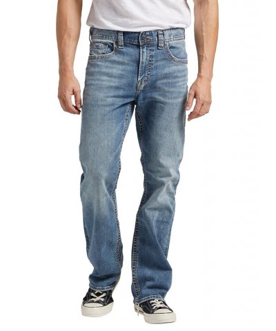 Men's Craig Easy Fit Bootcut Stretch Jeans Blue $33.86 Jeans