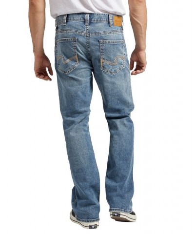 Men's Craig Easy Fit Bootcut Stretch Jeans Blue $33.86 Jeans