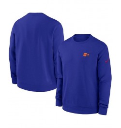 Men's Blue Barcelona Club Fleece Pullover Sweatshirt $31.50 Sweatshirt