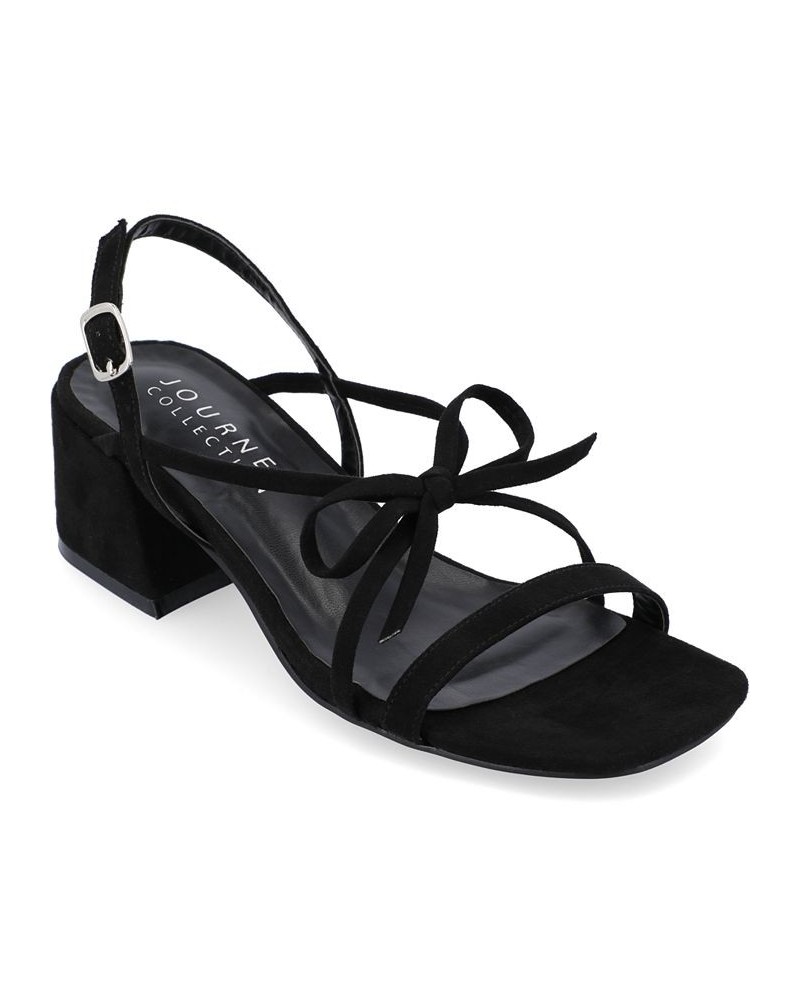 Women's Amity Sandal Black $38.00 Shoes